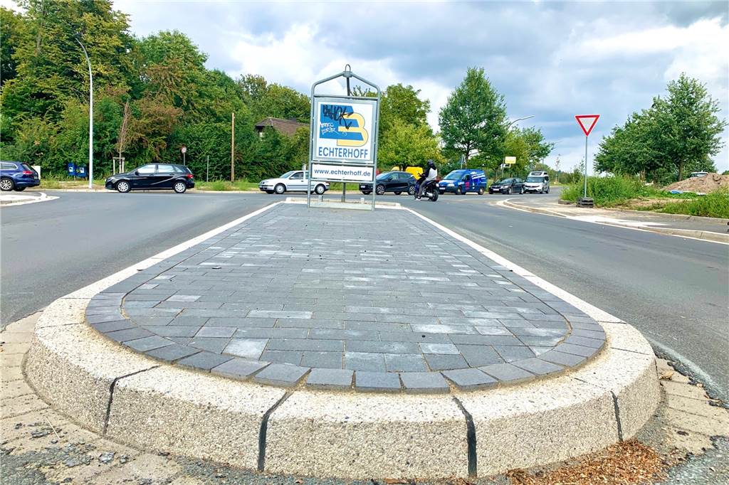 Kostenexplosion: Bahnunterführung verschlingt weitere Millionen Euro Auch der Einmündungsbereich zur Schwerter Straße wurde neu gestaltet.