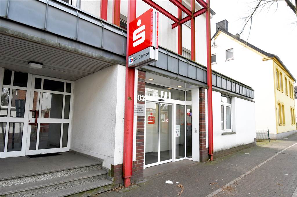 Auch der Geldautomat der SB-Stelle Marl-Drewer am Lipper Weg ist von der Sparkasse Vest vom Netz genommen worden.