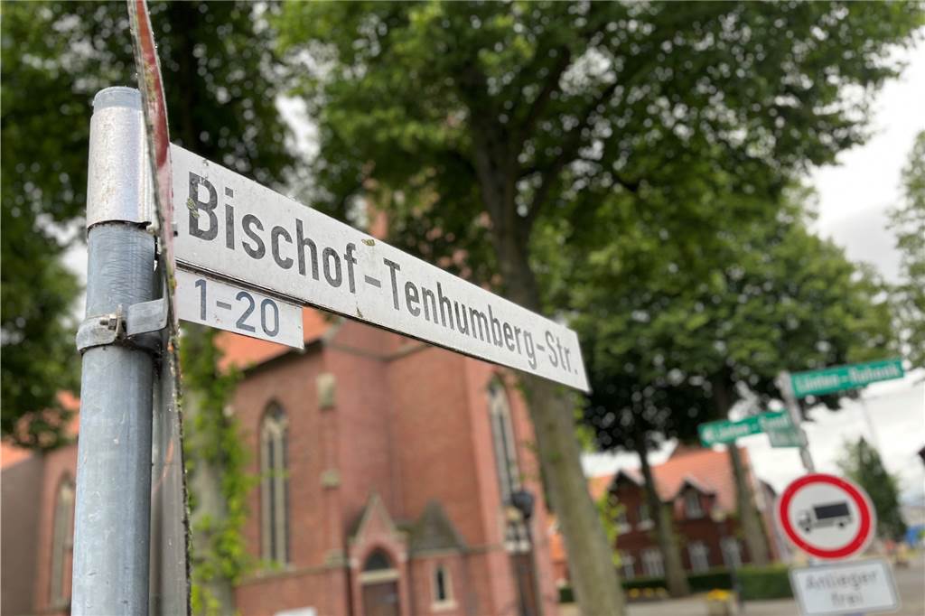 Auch der Name der Tenhumberg-Straße in Lünten steht auf der Kippe.