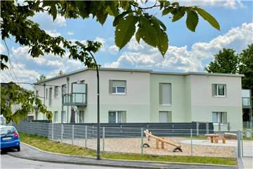 Auch die 24 neuen Wohnungen an der Fuchteystraße, von der Stadt gebaut, sollen in den Bestand der DSG.