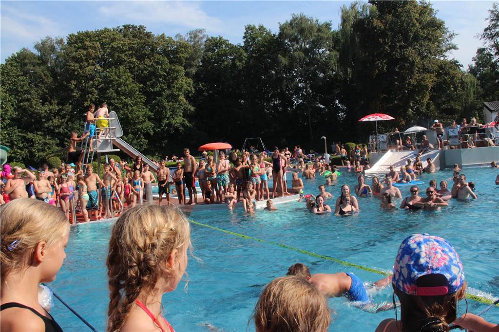 Auch die Beachparty war beliebt.