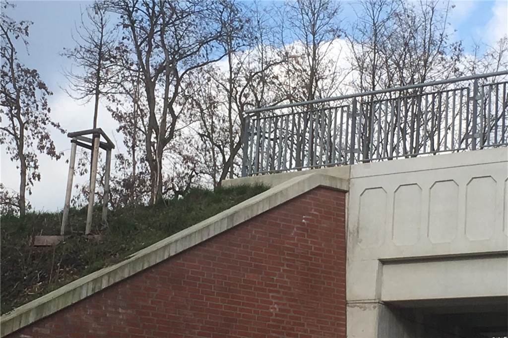Brücken der König-Ludwig-Trasse sorgen für Bedenken Auch die Brücke an der Sachsenstraße ist für Filbrich eine Problembrücke: Was, wenn ein Kind hier vom Weg abkommt. Dann könnte es hier herunterstürzen.