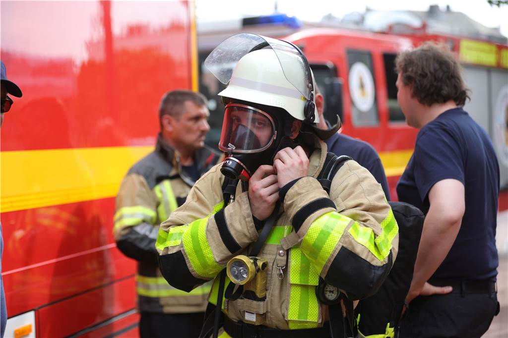 Auch die Feuerwehr war mit Aktionen präsent.