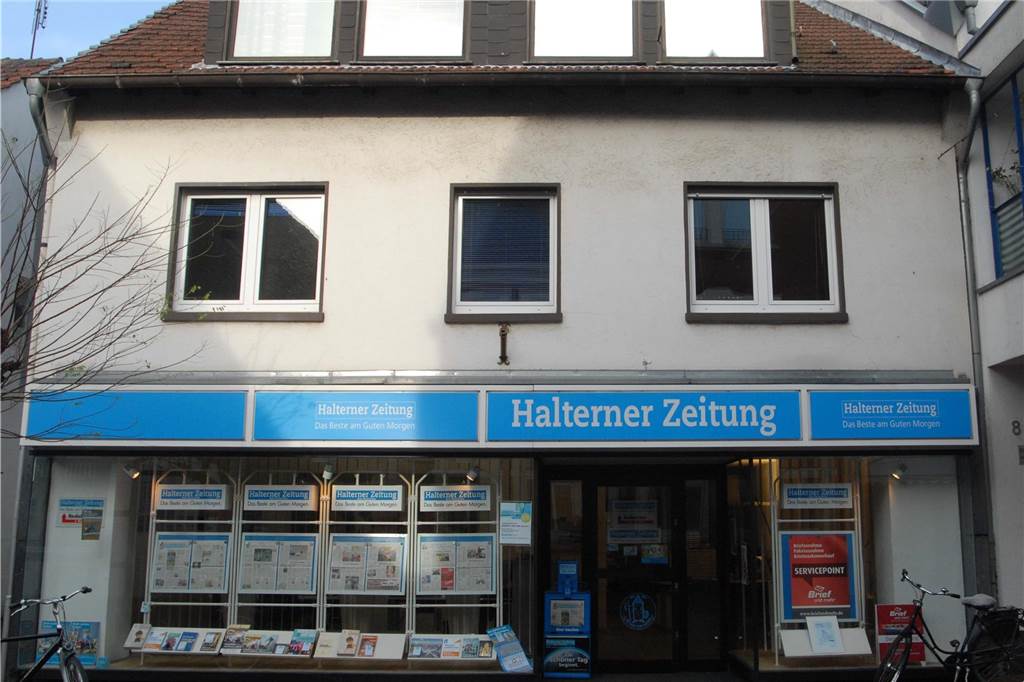 Auch die Geschäftstelle der Halterner Zeitung ist seit Jahren am Gantepoth angesiedelt.