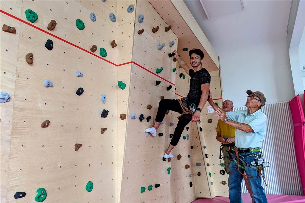 Programm vom Treffpunkt Altstadt: So geht`s inhaltlich wieder los Boulderwand