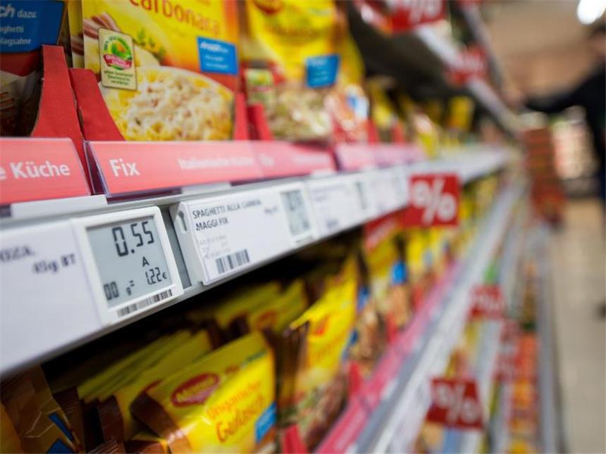 Verbraucherpreise so stark gestiegen wie seit Jahren nicht Auch die Preise für Nahrungsmittel trieben die Inflation an. Foto: Marius Becker