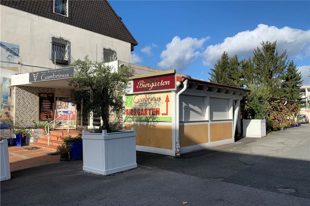 Hunde unerwünscht? Oespeler Restaurant nennt die Gründe Das Restaurant "Gambrinus" befindet sich an der Borussiastraße im Stadtteil Oespel. Es gibt dort auch einen Biergarten.