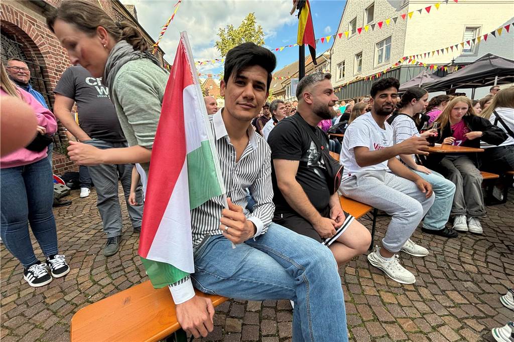 Public-Viewing in Südlohn