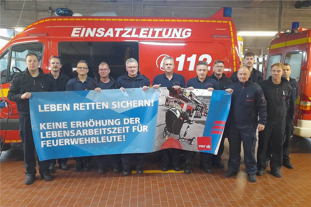 Jörg Obeling kämpft gegen höhere Altersgrenze für Feuerwehrleute Auch Feuerwehrleute aus Marl positionieren sich gegen die Erhöhung der Lebensarbeitszeit. Vor dem Landtag ist eine Protestkundgebung geplant.