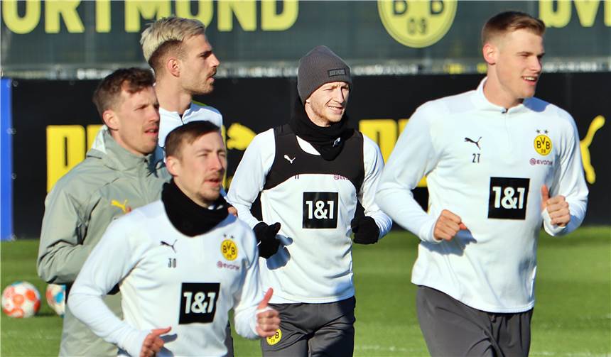 Rose gibt BVB-Update: Das ist der Stand bei Guerreiro, Hummels, Reus und Akanji Auch für das BVB-Spiel in Mainz fraglich: Kapitän Marco Reus.