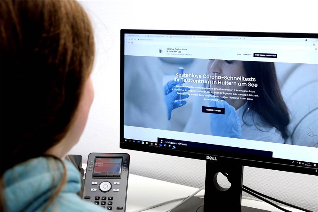 Neues Testzentrum im Kardinal-Graf-von-Galen-Park ist gestartet Auch für das neue Testzentrum gibt es eine Online-Anmeldung.