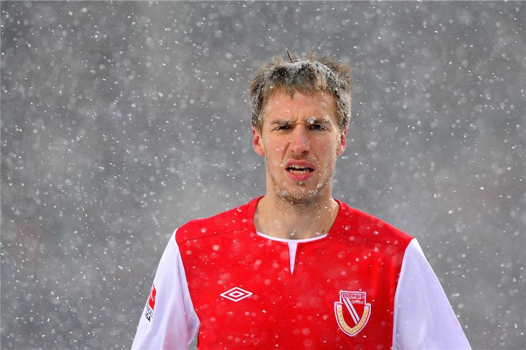 Auch für Energie Cottbus schnürte Marco Stiepermann die Fußballschuhe - von 2012 bis 2014.