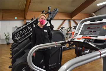 Auch Hannah Voß von Sportbalance setzt zurzeit auf Online-Angebote.