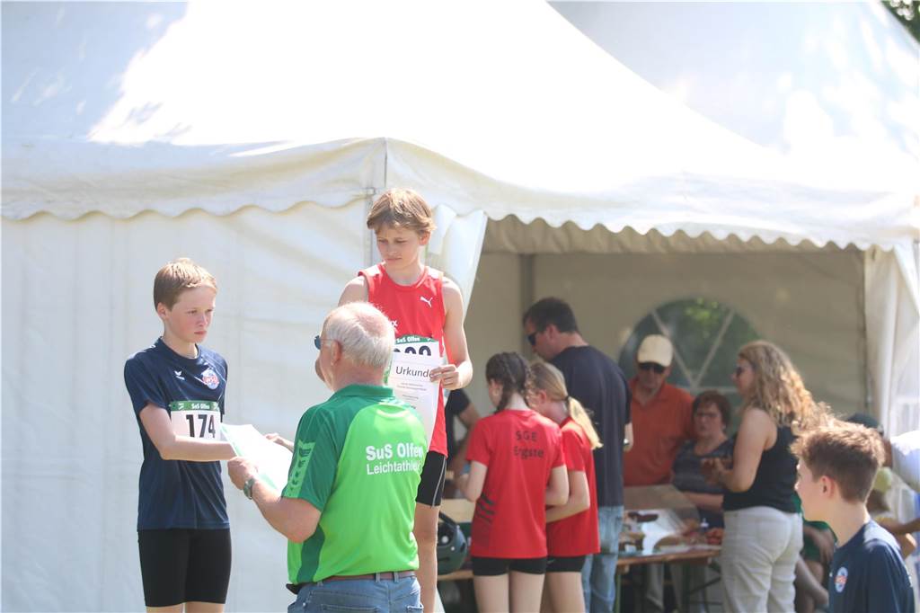 Auch in diesem Jahr richtete der SuS Olfen wieder das Jens-Heinrichs-Gedächnissportfest aus.