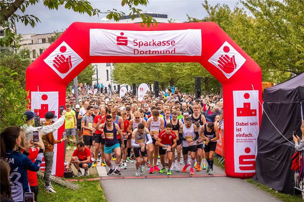 Großer Rekord, viele Highlights & tausende Zuschauer: Alle Infos zum Phoenix-Halbmarathon Der Start des Phoenix-Halbmarathons