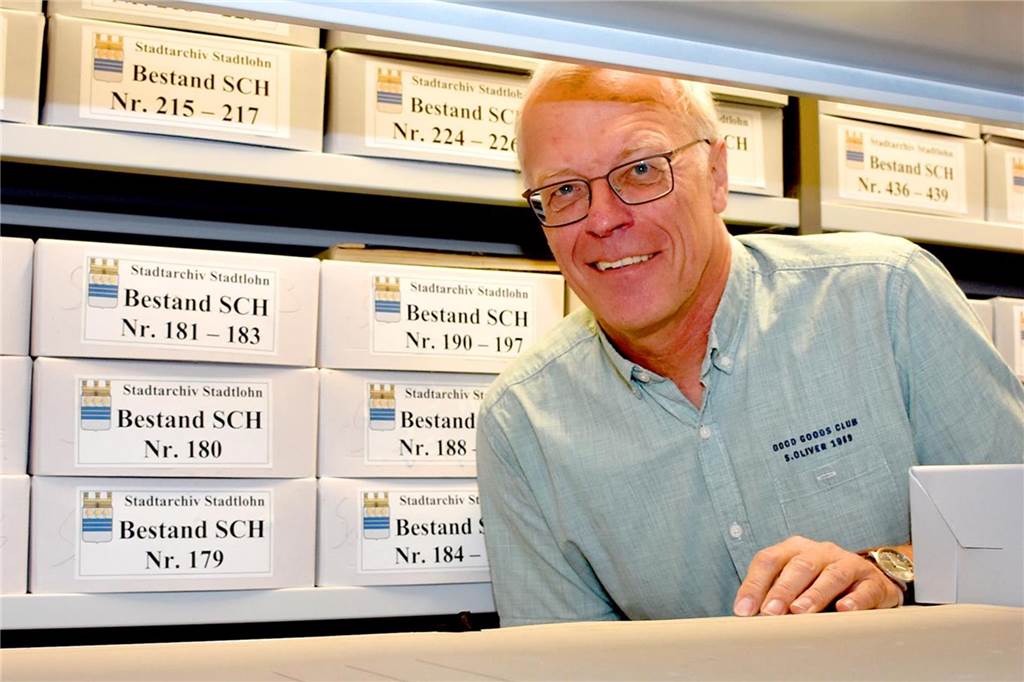 Ulrich Söbbing entwickelte aus trockenen Akten lebendige Geschichte Archivar im Archiv