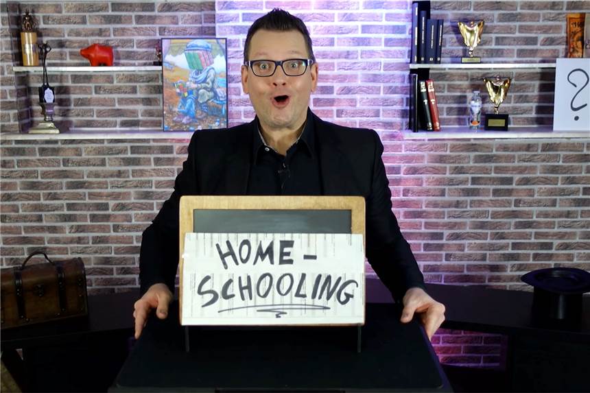 Online-Zaubershow von Matthias Rauch kann man auch im Biergarten sehen Auch Matthias Rauch ist im „Homeschooling" gewesen und hat in der Corona-Pause eine Online-Zaubershow entwickelt.
