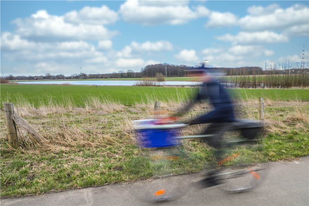 Der Pleckenbrinksee: Wickeder Oase für viele Vögel Pleckenbrinksee Wickede Dortmund Erholung Spazierengehen Radfahrer Hund