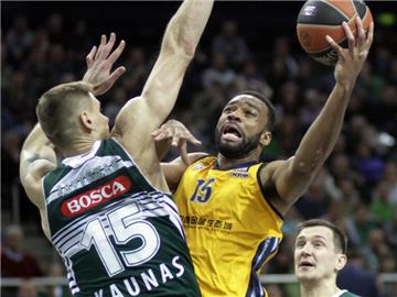 Auch Reggie Redding konnte ALBAs Niederlage bei Zalgiris Kaunas nicht verhindern. Foto: Valda Kalnina