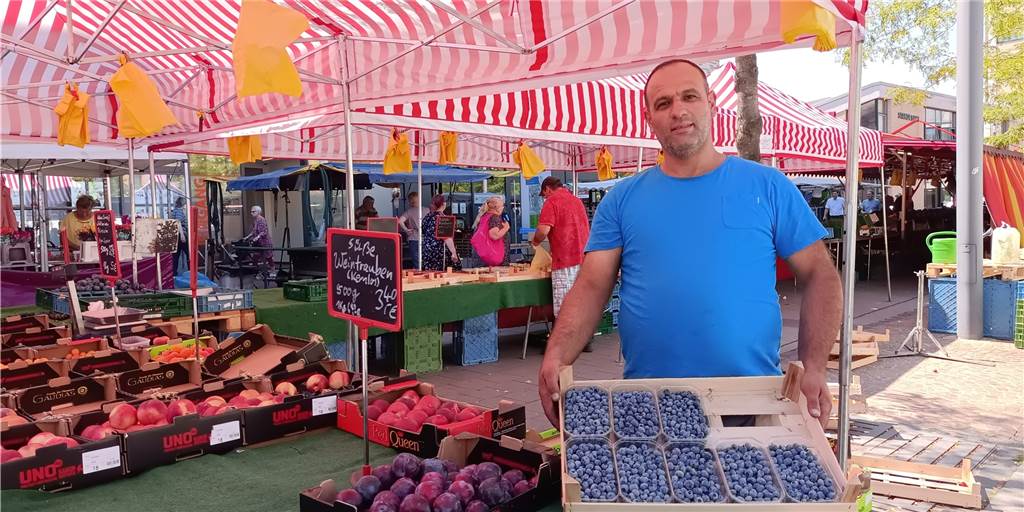 Lüner Obst- und Gemüsehändler kämpfen mit Lieferproblemen Auch Sahin Temiz muss seine Produkte teurer verkaufen.