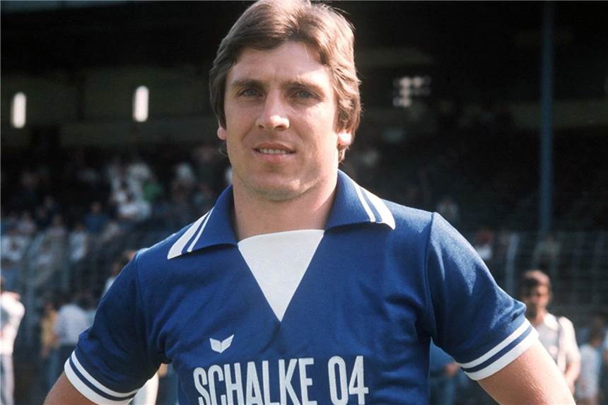 Auch Torjäger Klaus Fischer konnte Schalkes ersten Abstieg 1981 nicht verhindern.