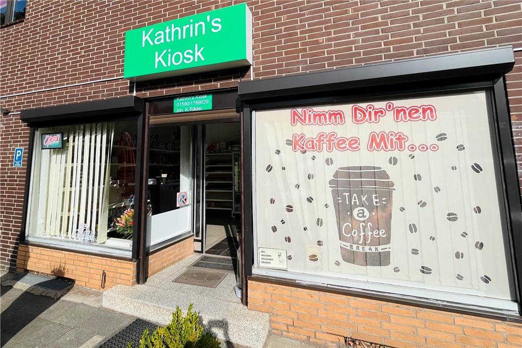 Auch von Außen hat sich der Kiosk verändert.