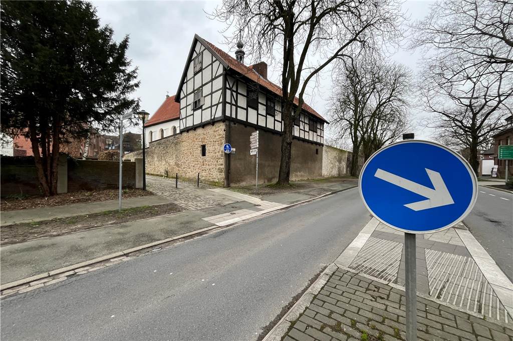 Stadt will neue Beschilderung für mehr als 20.000 Euro anschaffen Das Kapuzinerkloster in Werne.