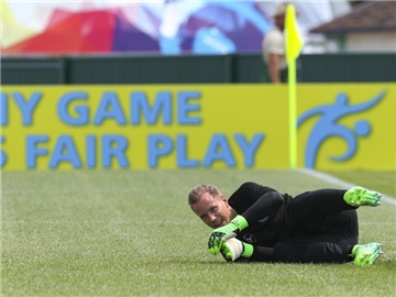 Auch wegen seines Erfahrungsvorsprungs ist Marc-André ter Stegen die Nummer 1 der DFB-Elf beim Confed-Cup. Foto: Christian Charisius