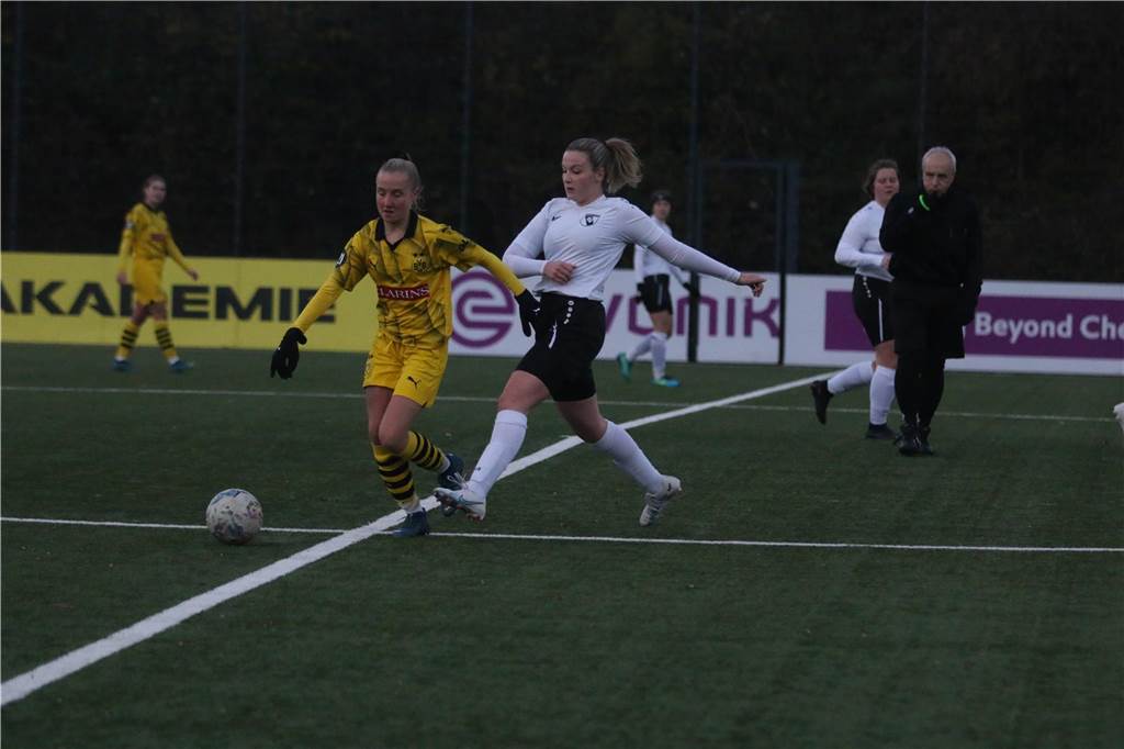Auch wenn der PSV Bork am Ende deutlich bei Borussia Dortmund II unterlag, zeigte die Elf eine starke Leistung.