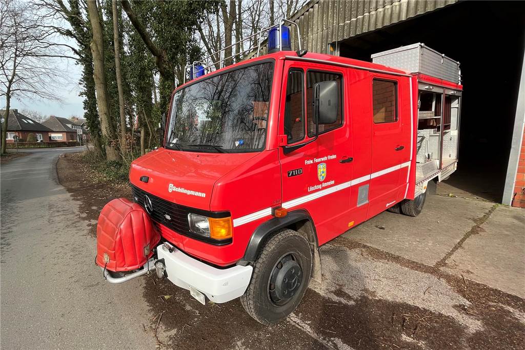 Ein Stück Feuerwehrgeschichte: Löschfahrzeug LF8 wird versteigert Auch wenn es 32 Jahre alt ist: Viele rostige Stellen hat das Fahrzeug nicht.