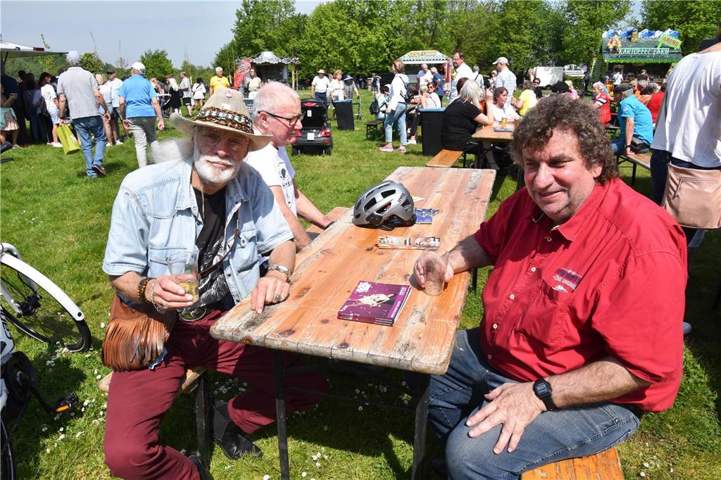 AuchAnwohner aus der unmittelbaren Nachbarschaft in Horstmar nahmen am Fest teil.
