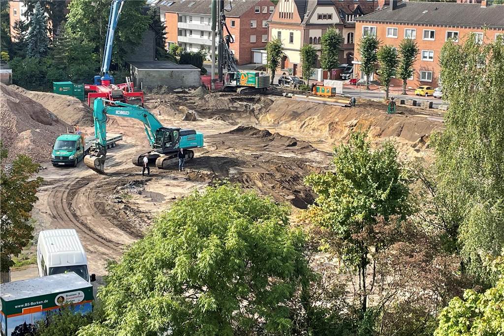 Verspäteter Baustart: Aldi-Eröffnung in Dorstens Altstadt neu terminiert Bauarbeiten auf dem Gelände der ehemaligen Agathaschule in Dorsten