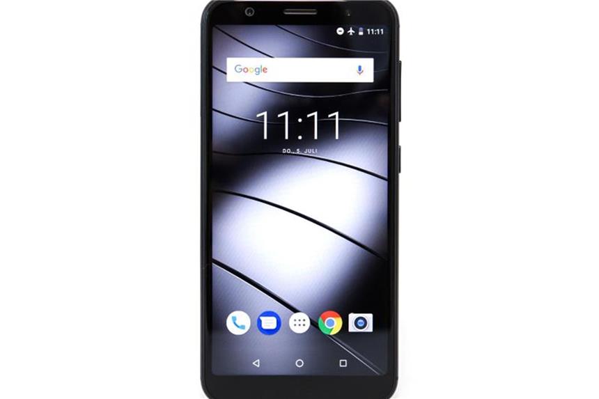 Das Made-in-Germany-Smartphone Gigaset GS185 im Test Auf dem GS185 läuft ein pures Android 8.1 ohne Software-Schnickschnack vom Hersteller. Foto: Robert Günther