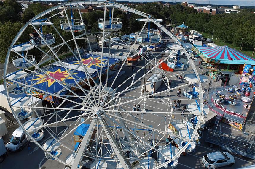 Offiziell: Stadt Lünen sagt Lünsche Mess und das Drachenfest 2020 ab Auf dem Pfarrer-Bremer-Platz in Lünen wird sich in diesem Jahr kein Riesenrad drehen.