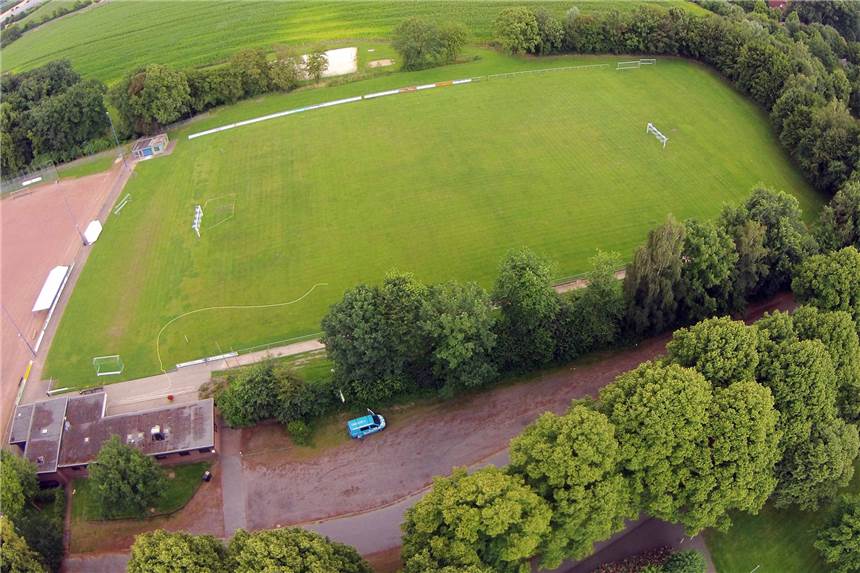 Kunstrasenbau beginnt schon in zwei Wochen in Südkirchen Auf dem Rasenplatz des SV Südkirchen entsteht ein neues Kunstrasenspielfeld. Baustart ist schon in zwei Wochen.
