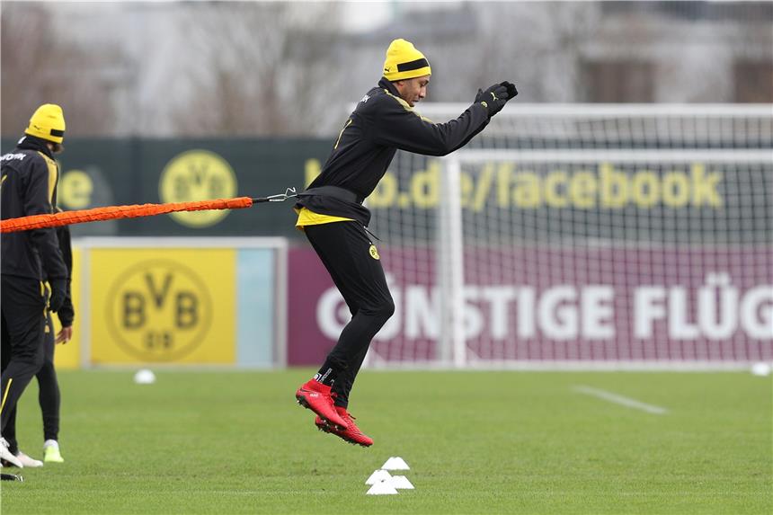 Das Thema Pierre-Emerick Aubameyang nervt gewaltig Auf dem Sprung zum FC Arsenal: Pierre-Emerick Aubameyang.