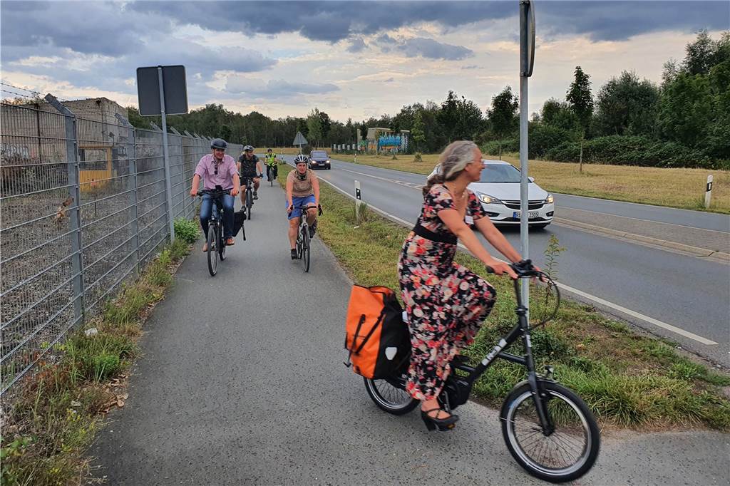 Konzept für Nahmobilität steht: Jetzt muss schnell gehandelt werden Auf dem Weg hin zum Nahmobilitätskonzept gab es viele Schritte. Auch eine Planungsfahrradtour gehörte im August 2020 dazu.