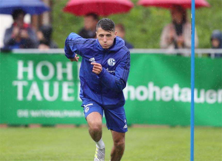 Alessandro Schöpf will im Training Zeichen setzen Auf dem Weg zum Comeback: Alessandro Schöpf.