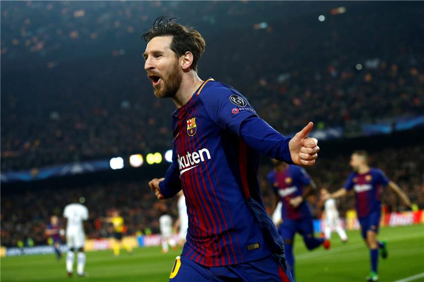 Nur Italien trotzt der Titel-Langeweile in Europa Auf dem Weg zur Meisterschaft in Spanien: Lionel Messi und der FC Barcelona.