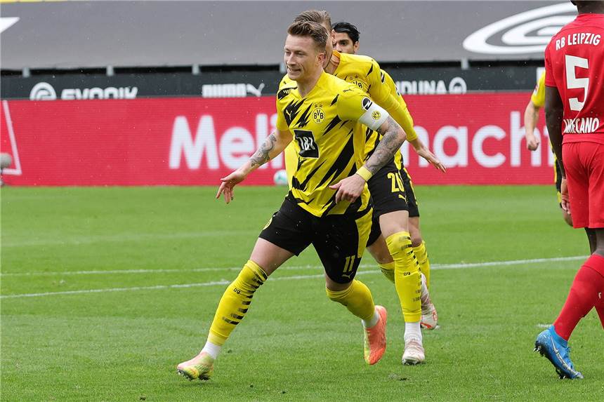 BVB-Kapitän Reus nach Sieg gegen Leipzig: „Es ist noch nicht vorbei“ Auf dem Weg zur Topform: BVB-Kapitän Marco Reus.