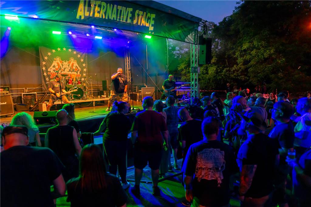 Beschwerden nach Rekord-Brunnenfest: Stadt weist Lautstärke-Vorwürfe zurück Auf der Alternative Stage wurden auch mal lautere Töne angestimmt. Doch zu laut sei es nie geworden, sagt die Stadt.