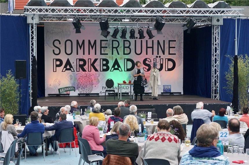 Erneut Wetterpech für Sommerbühne Parkbad Süd Auf der Sommerbühne im Parkbad Süd stand Lioba Albus 2020. Auch 2021 ist ein Aufritt geplant, der nun schon zum dritten Mal abgesagt werden musste.