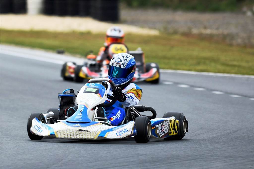 Halterner Kartpilot erinnert sich an Rennstrecke, wo er Weltmeister wurde Auf der Strecke fühlte sich Megger richtig wohl.