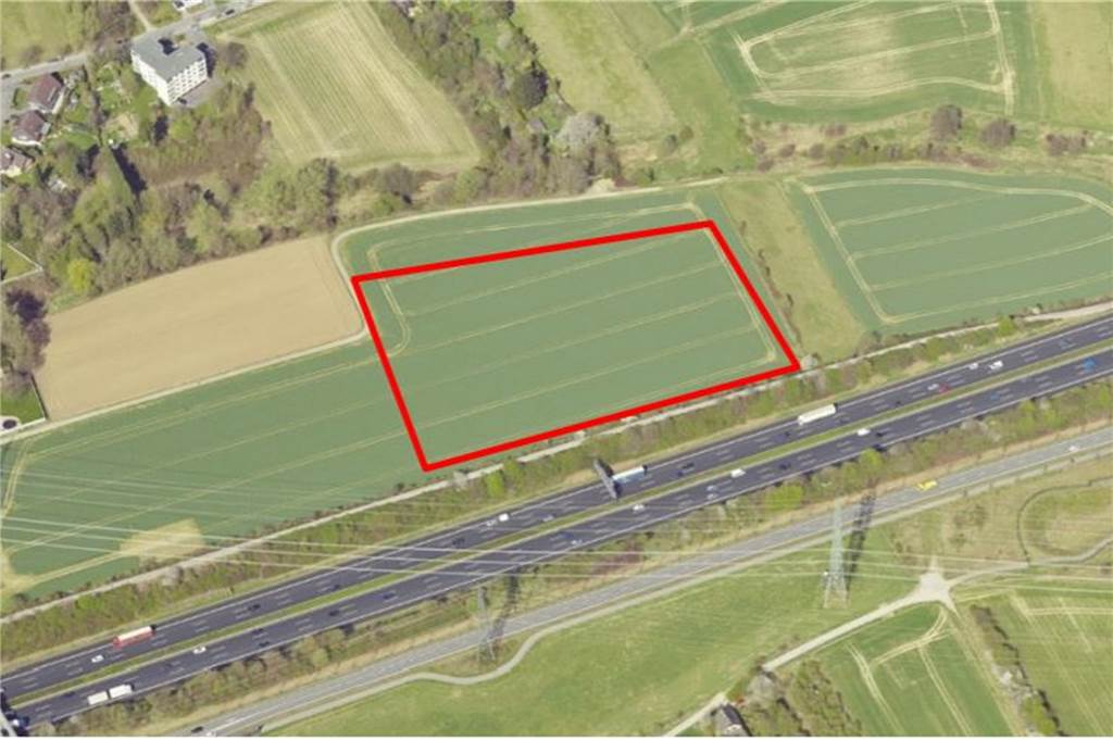 Große Solarfarm auf der Schwerterheide geplant Auf diesem Feld soll die Anlage entstehen.
