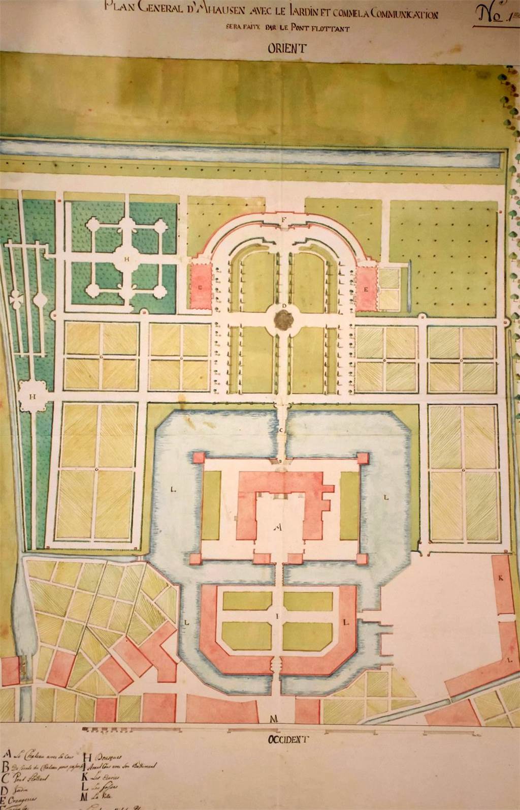 Schlossgarten: Oldenkott’s Natz führt zu versteckten Schätzen Ein Plan