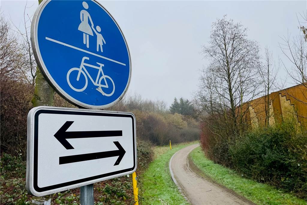 Gefährlich oder historisch? Streit um Radweg Richtung Phoenix-See Auf diesem Radweg in Richtung Phoenix-See gibt es zwei Bahnunterführungen.