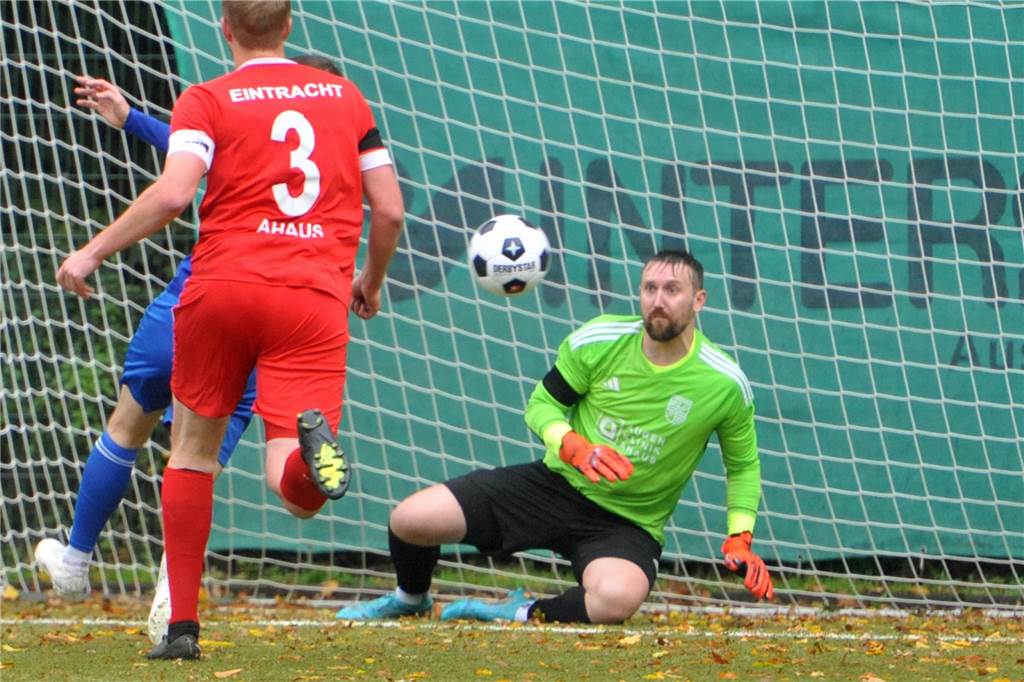Igor Levchenko will bei Eintracht Ahaus sesshaft werden Auf eine starke Saison als Stammtorwart der Eintracht blickt Igor Levchenko zurück.