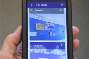 Videoguide im Jüdischen Museum