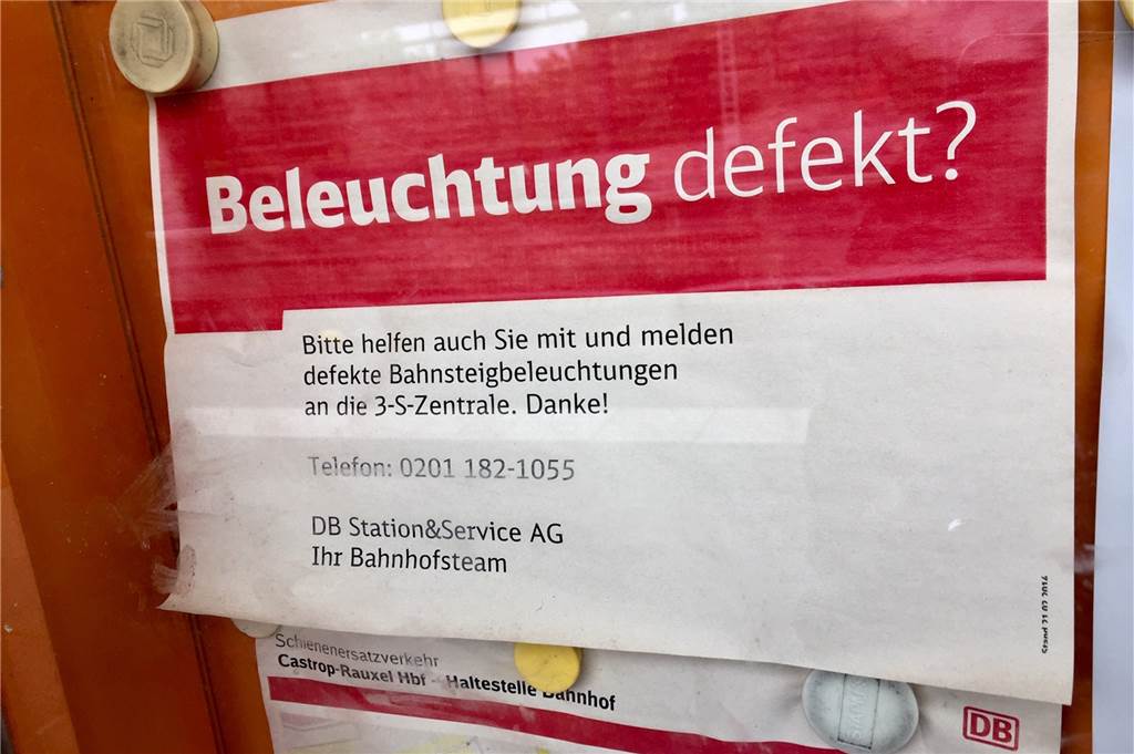Hauptbahnhof: Wie steht es um Einkaufsmöglichkeiten, Toiletten, Sauberkeit und Service? Auf kaputte Beleuchtung will die Bahn schnell reagieren.