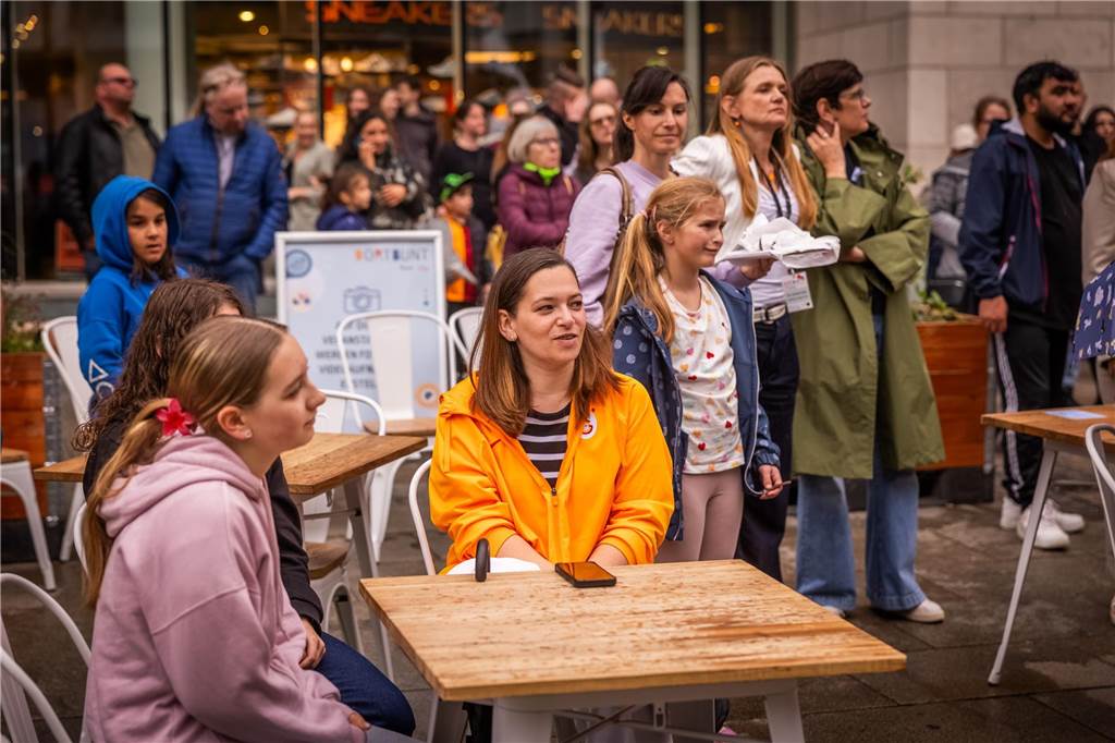 Auf vielen Bühnen in der Innenstadt gab es ab dem Nachmittag Musik.